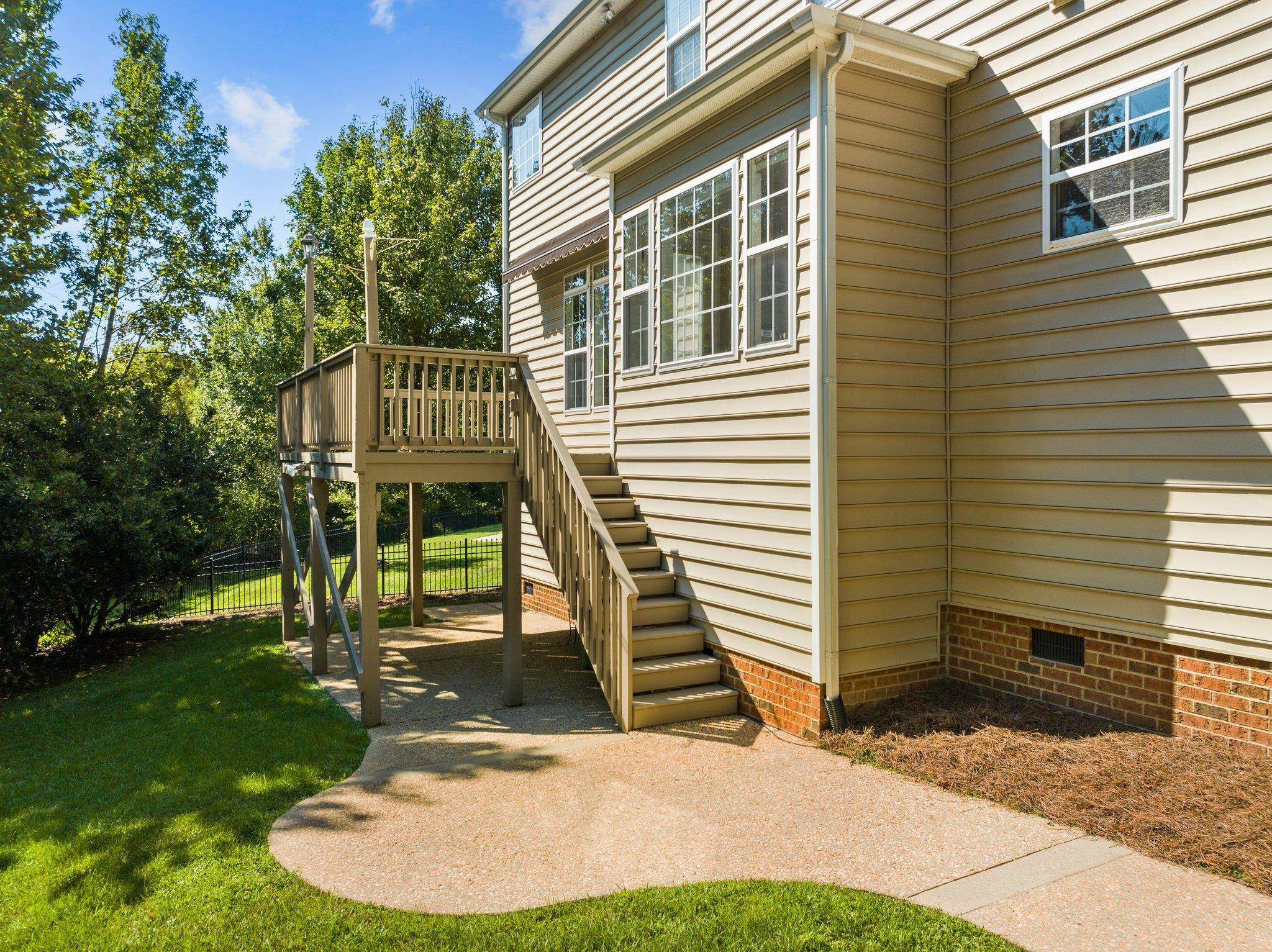 11900 Deneb Court Raleigh, NC 27614 - Photo 47 of 60 a view of a house with backyard porch and sitting area