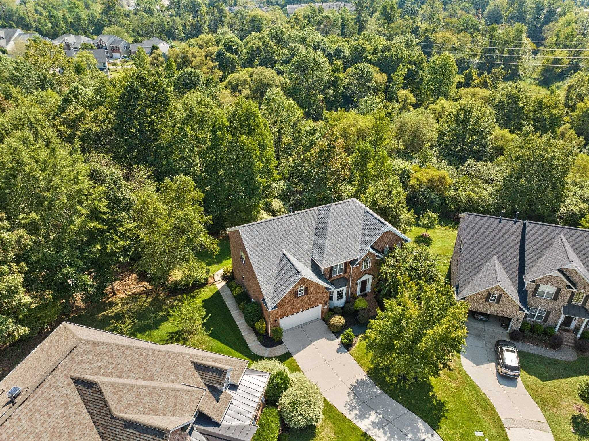 11900 Deneb Court Raleigh, NC 27614 - Photo 54 of 60 an aerial view of a house with a yard