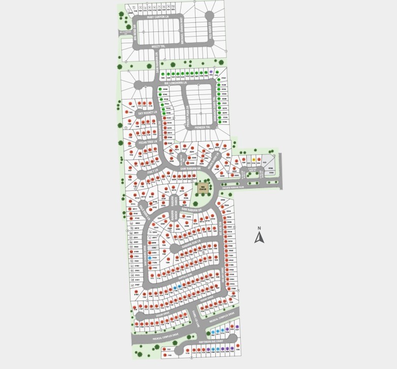 1207 Mattinson Rae Court Tomball, TX 77375 - Photo 28 of 38 Raburn Reserve Site Map