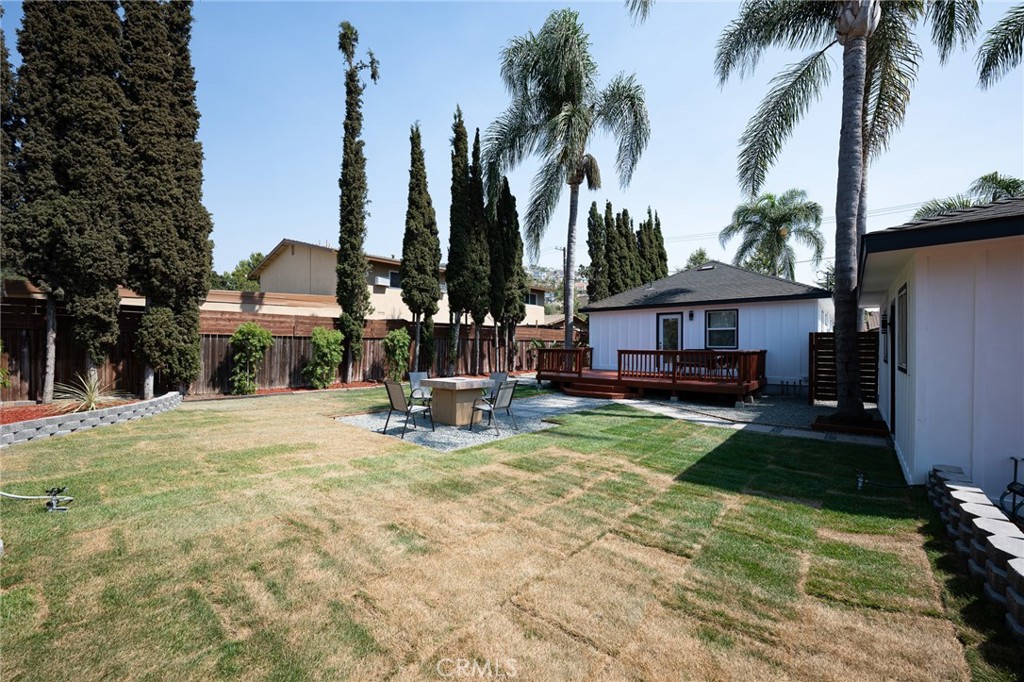 4705 East Washington Avenue Orange, CA 92869 - Photo 30 of 41 a view of house with outdoor space and swimming pool