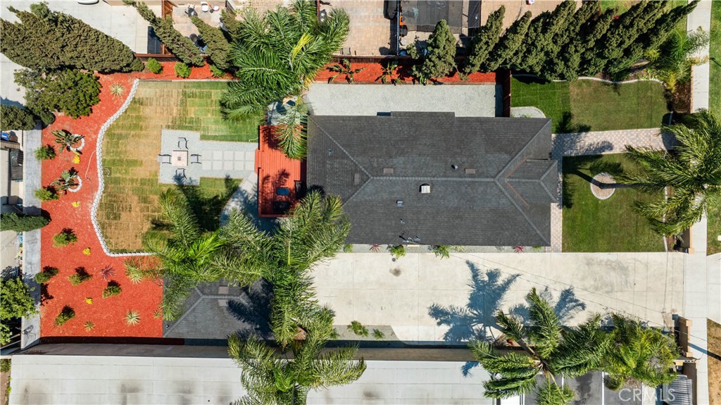 4705 East Washington Avenue Orange, CA 92869 - Photo 34 of 41 an aerial view of residential houses with outdoor space