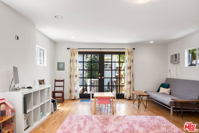 a view of a kitchen from the hallway
