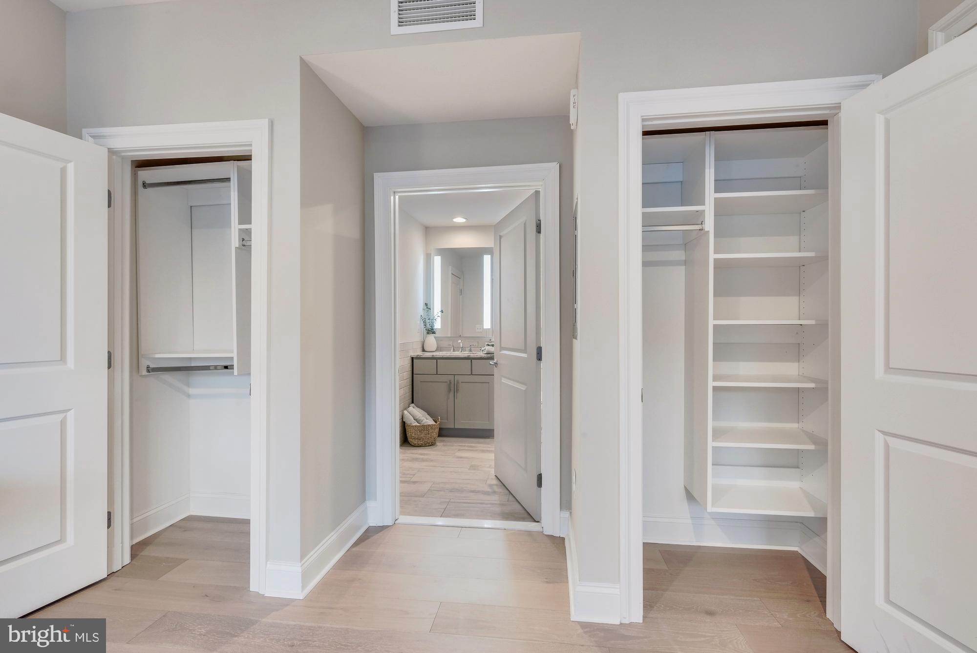 30 North 23rd Street, Unit 1906 Philadelphia, PA 19103 - Photo 21 of 42 a view of a bathroom from a en suite bathroom