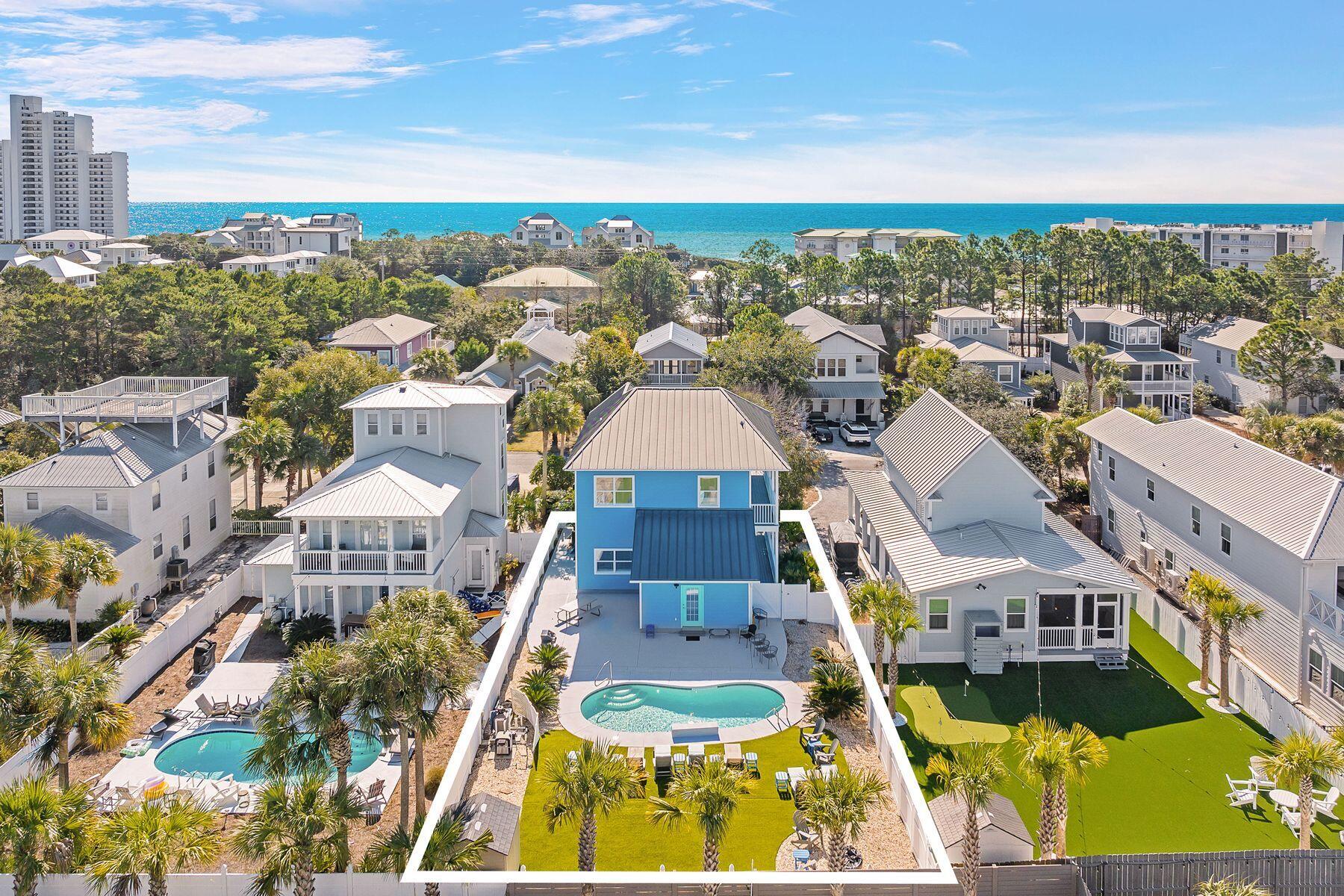 a view of a city with tall buildings