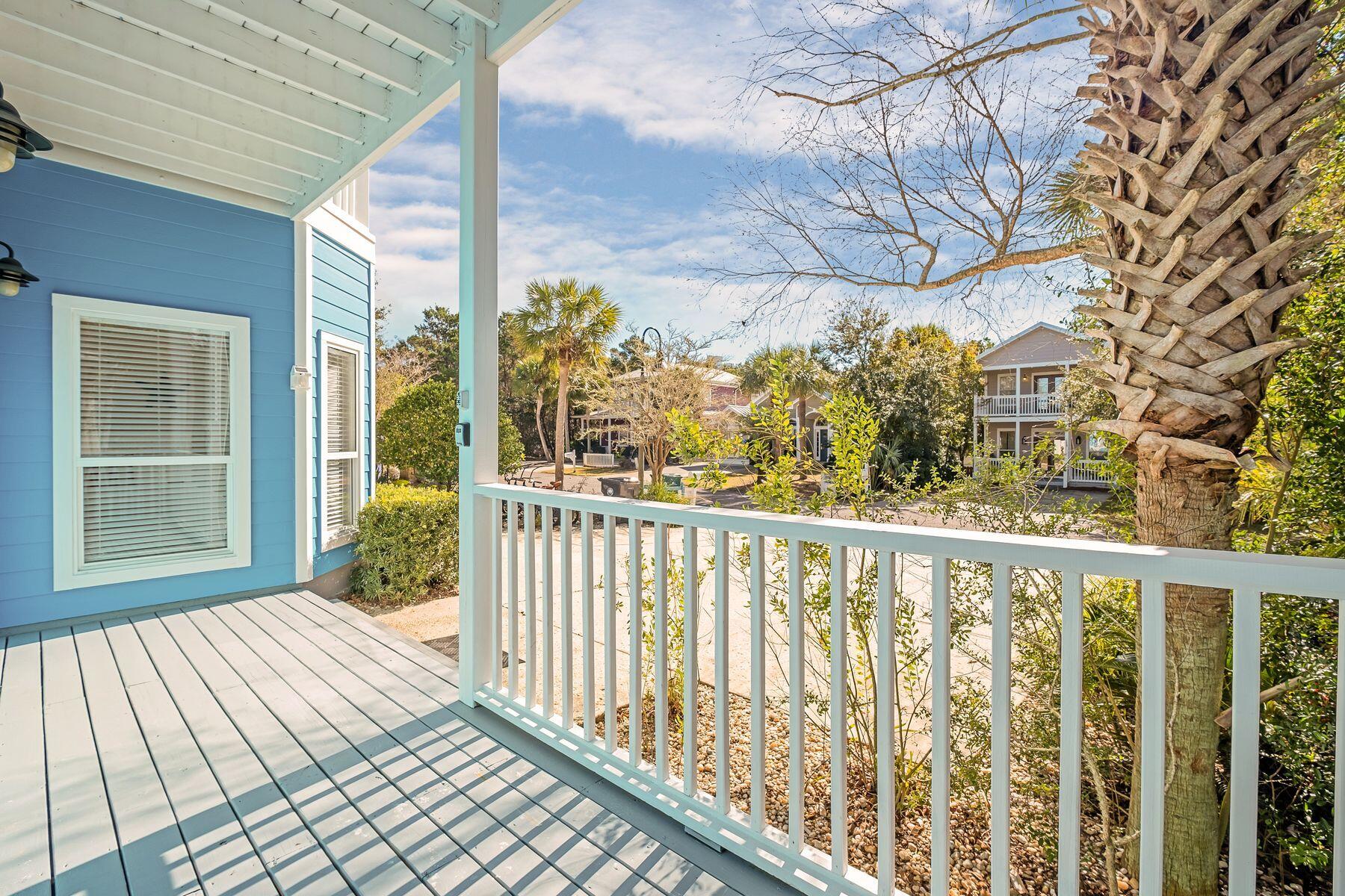 172 Sugar Sand Lane Santa Rosa Beach, FL 32459 - Photo 34 of 40 a view of a wooden balcony
