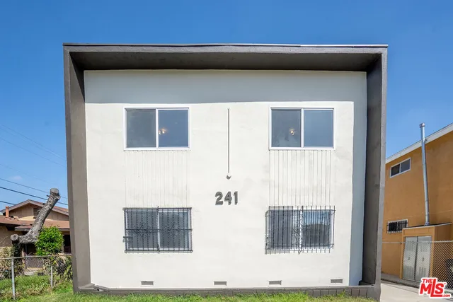 a view of front door