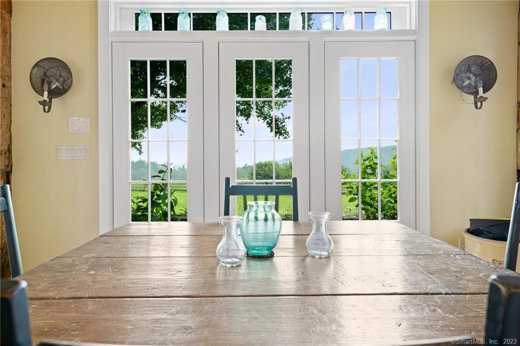 35 Northrup Street Bridgewater, CT 06752 - Photo 6 of 24 Kitchen dining with a view