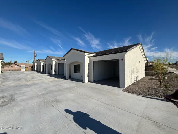 a view of a house with a patio