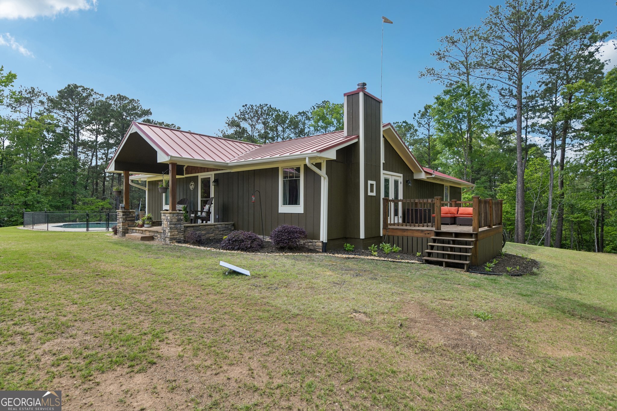 2630 Cold Springs Road Greensboro, GA 30642 - Photo 1 of 28 a view of a house with a yard and sitting area