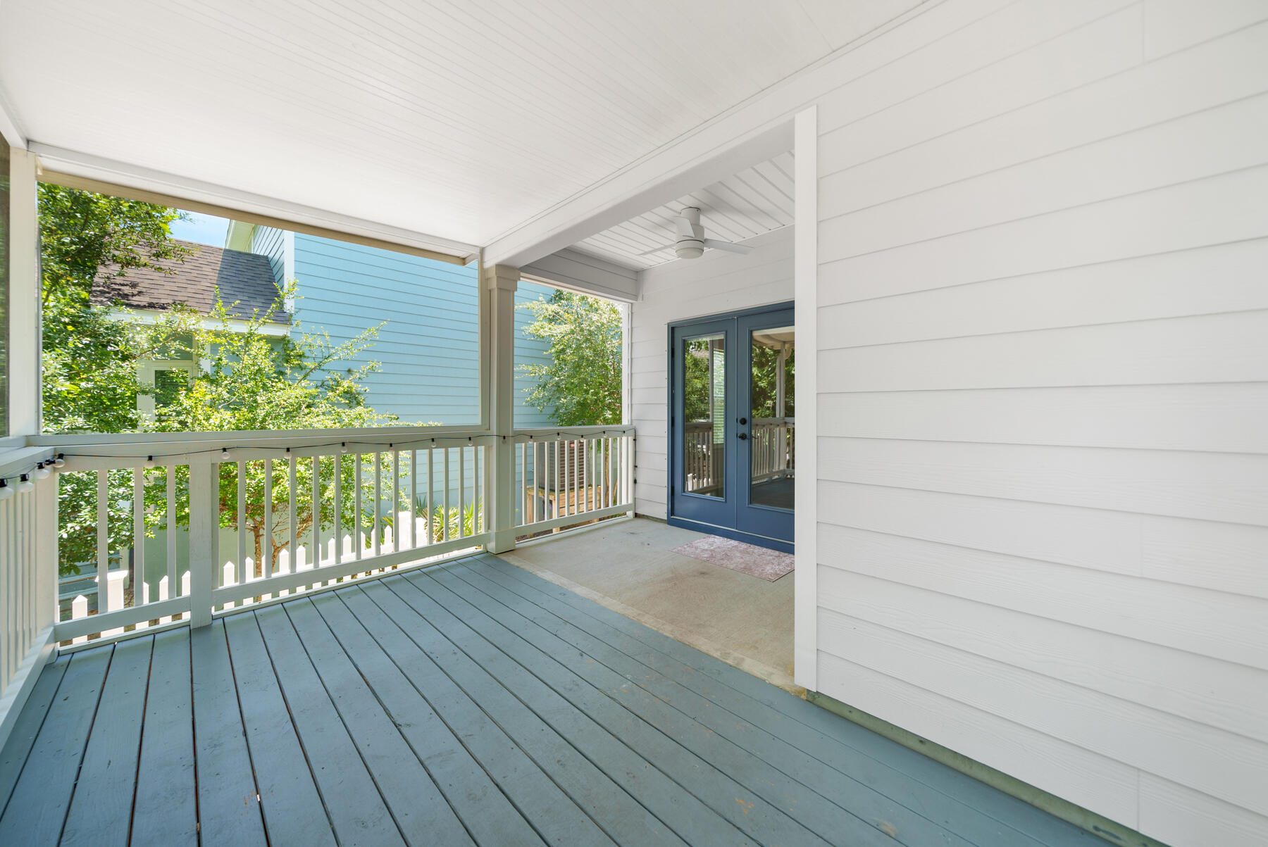 41 West Shore Place Inlet Beach, FL 32461 - Photo 15 of 31 a view of a house with porch and wooden floor