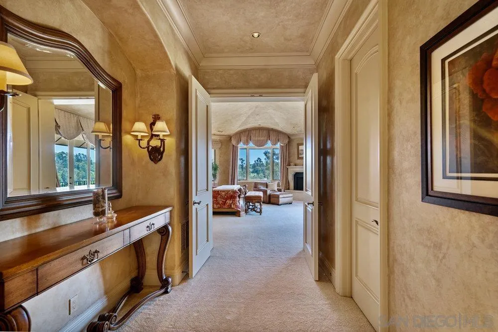 7756 St Andrews Road Rancho Santa Fe, CA 92067 - Photo 22 of 68 a view of living room with furniture and large windows