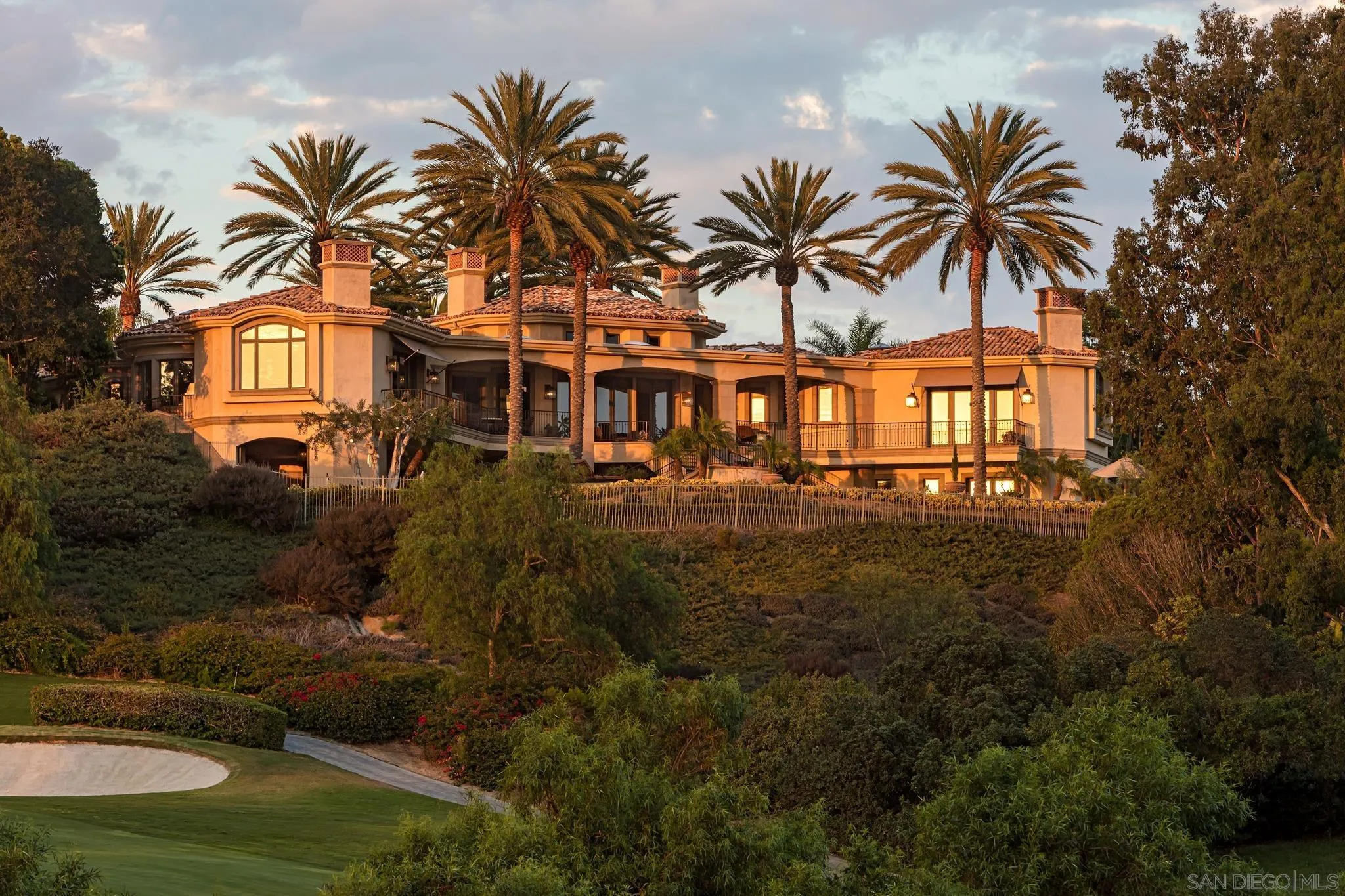 7756 St Andrews Road Rancho Santa Fe, CA 92067 - Photo 3 of 68 a front view of residential houses with outdoor space and trees
