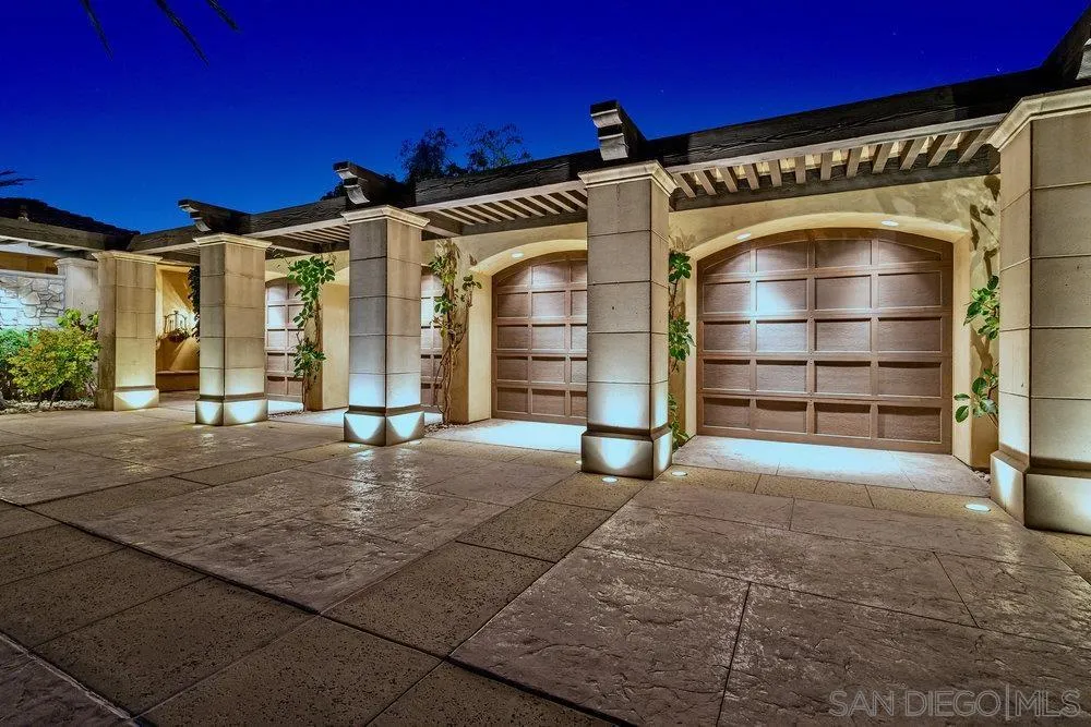 7756 St Andrews Road Rancho Santa Fe, CA 92067 - Photo 9 of 68 a view of a house with a garage