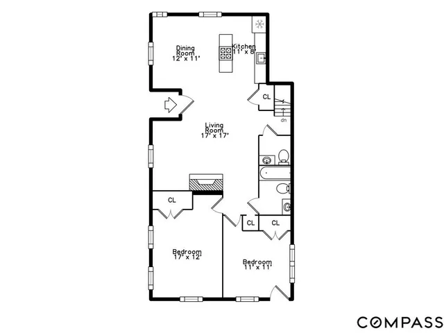 a picture of a bench in a cabinet