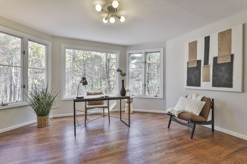 72 Ayer Road Harvard, MA 01451 - Photo 18 of 38 a living room with furniture and wooden floor