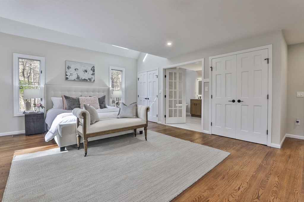 72 Ayer Road Harvard, MA 01451 - Photo 22 of 38 a bedroom with furniture and wooden floor