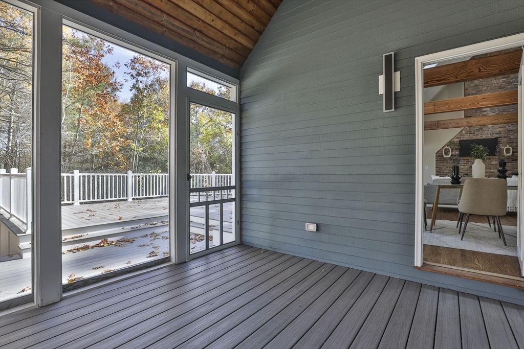 72 Ayer Road Harvard, MA 01451 - Photo 35 of 38 a view of a room with wooden floor and a balcony