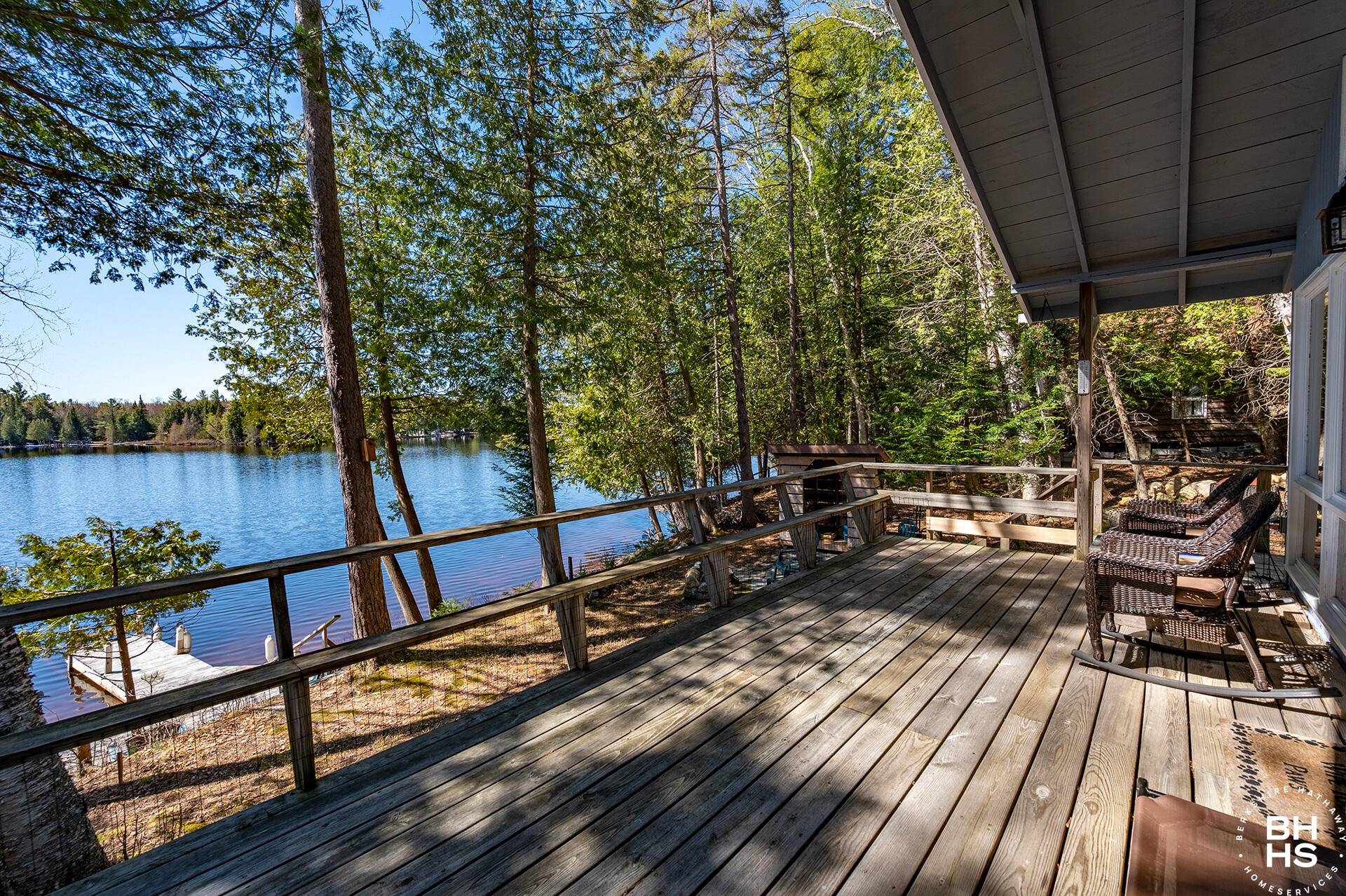 232 Lajeunesse Road Tupper Lake, NY 12986 - Photo 13 of 29 CampOnFishCreekPonds_Deck_L