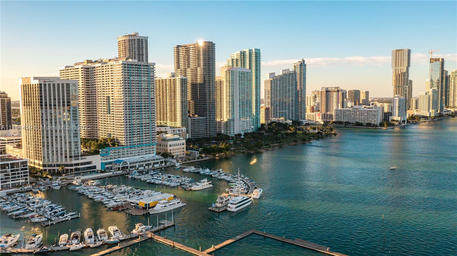 1717 North Bayshore Drive, Unit A1239 Miami, FL 33132 - Photo 13 of 16 a view of a city with tall buildings