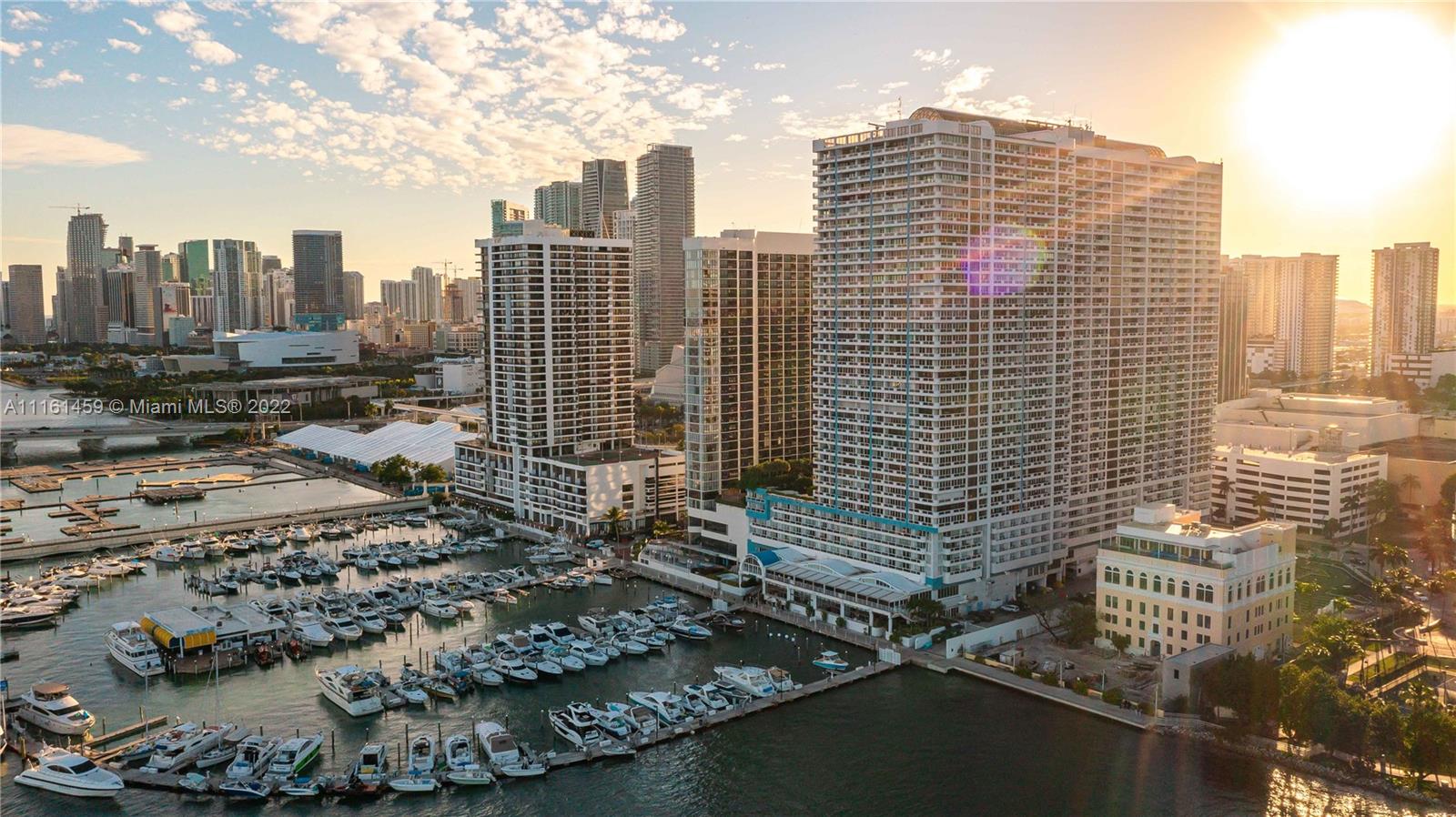 1717 North Bayshore Drive, Unit A1239 Miami, FL 33132 - Photo 14 of 16 a view of a city with tall buildings