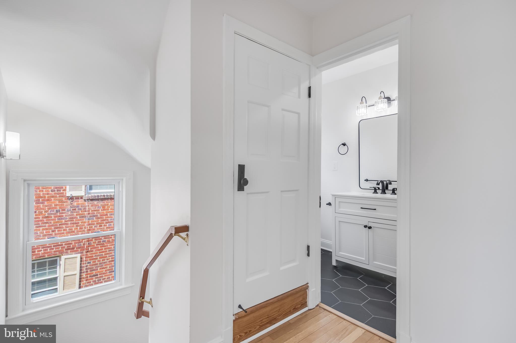 6932 8th Street Northwest Washington, DC 20012 - Photo 28 of 43 a bathroom with a shower and a sink