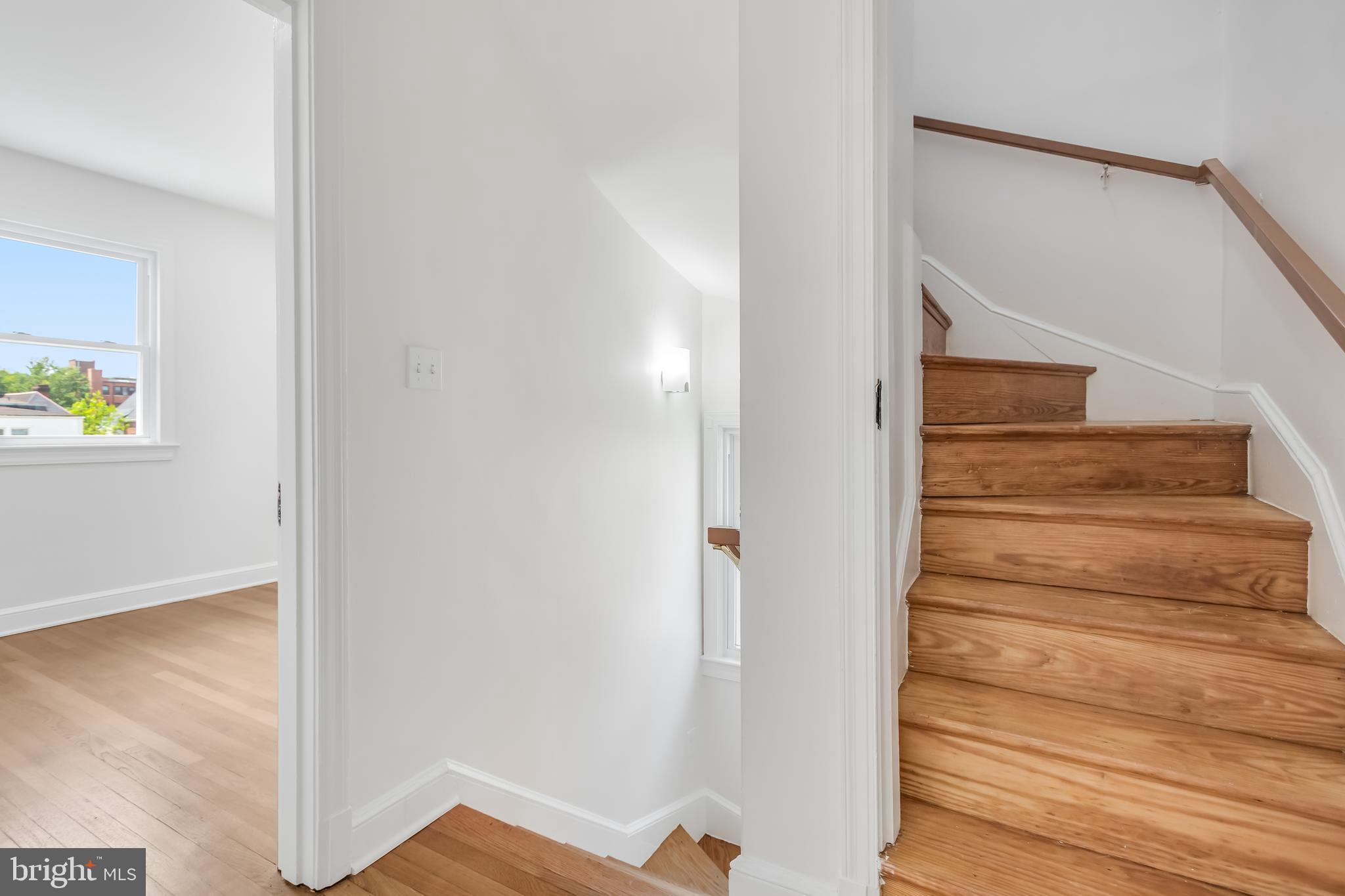 6932 8th Street Northwest Washington, DC 20012 - Photo 31 of 43 a view of entryway with wooden floor