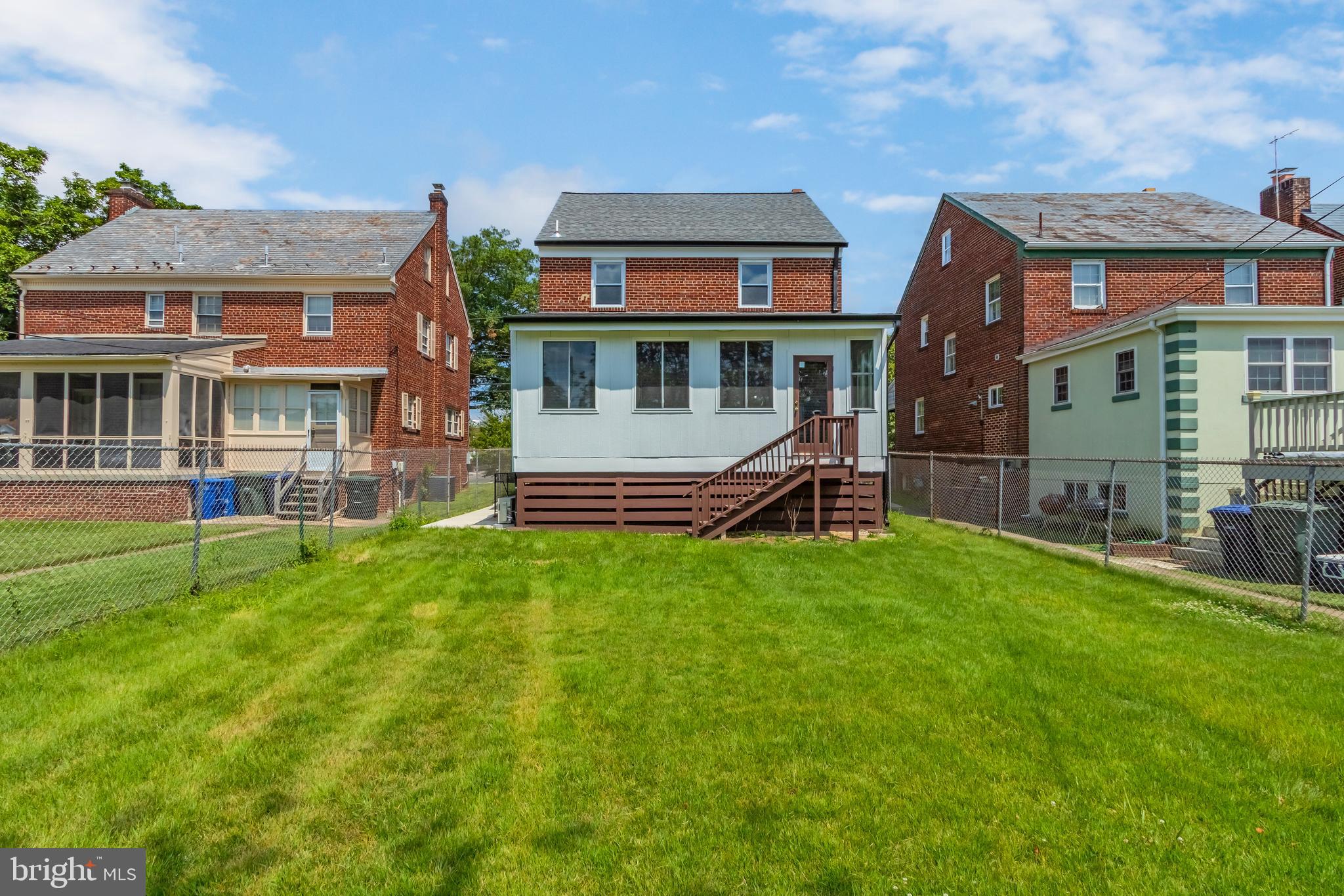 6932 8th Street Northwest Washington, DC 20012 - Photo 43 of 43 front view of house with a yard