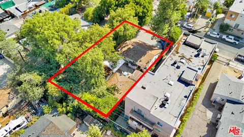 a view of a city with mountains