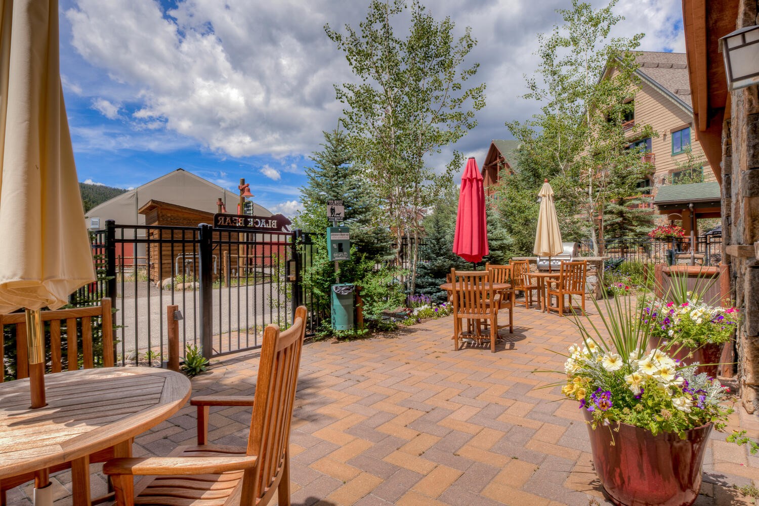 129 River Run Road, Unit 8054 Keystone, CO 80435 - Photo 21 of 25 On site BBQ area and outdoor gathering place