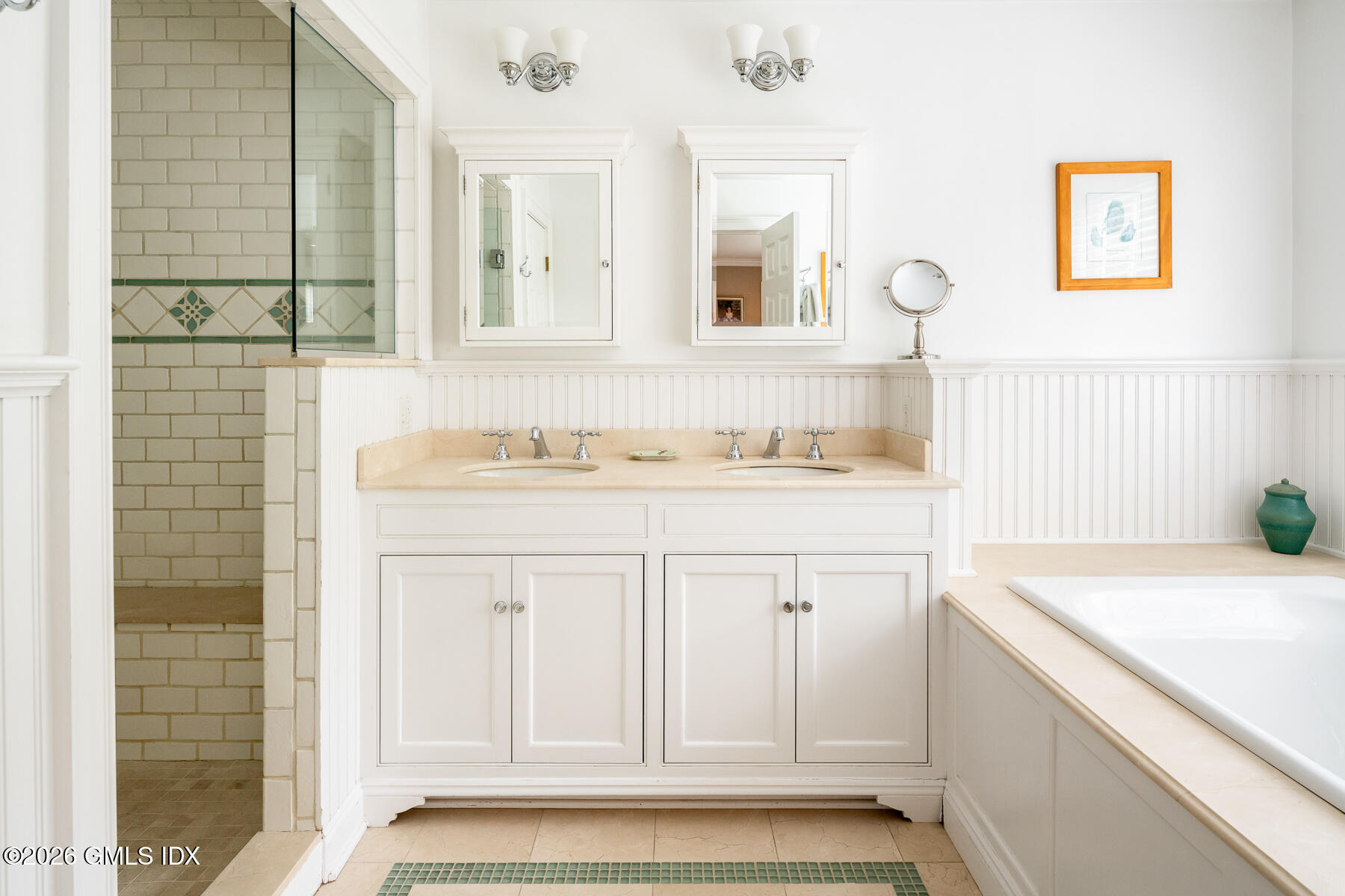 274 Riverside Avenue Riverside, CT 06878 - Photo 11 of 21 a bathroom with a sink and a mirror