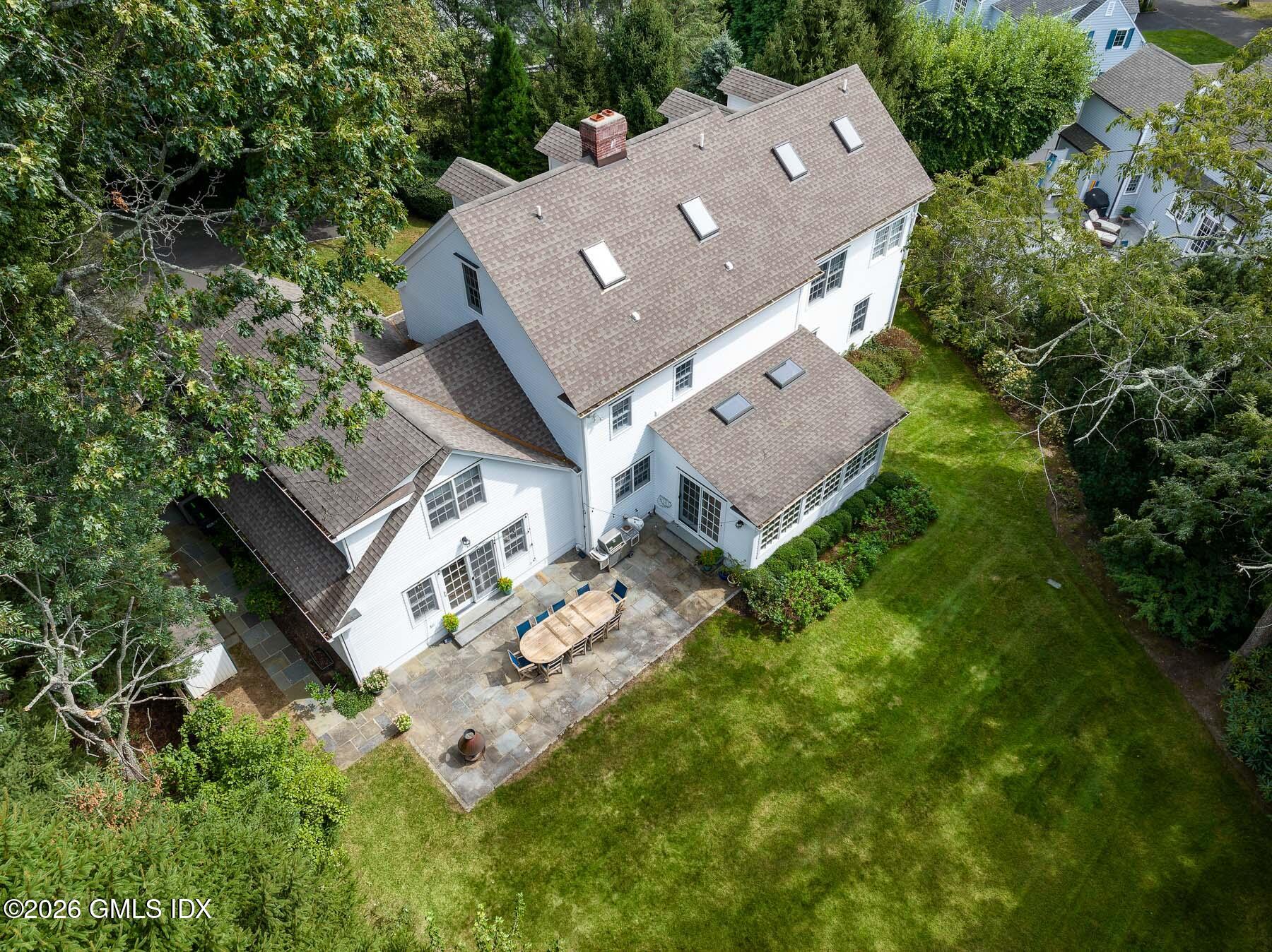 274 Riverside Avenue Riverside, CT 06878 - Photo 20 of 21 an aerial view of multiple houses with yard