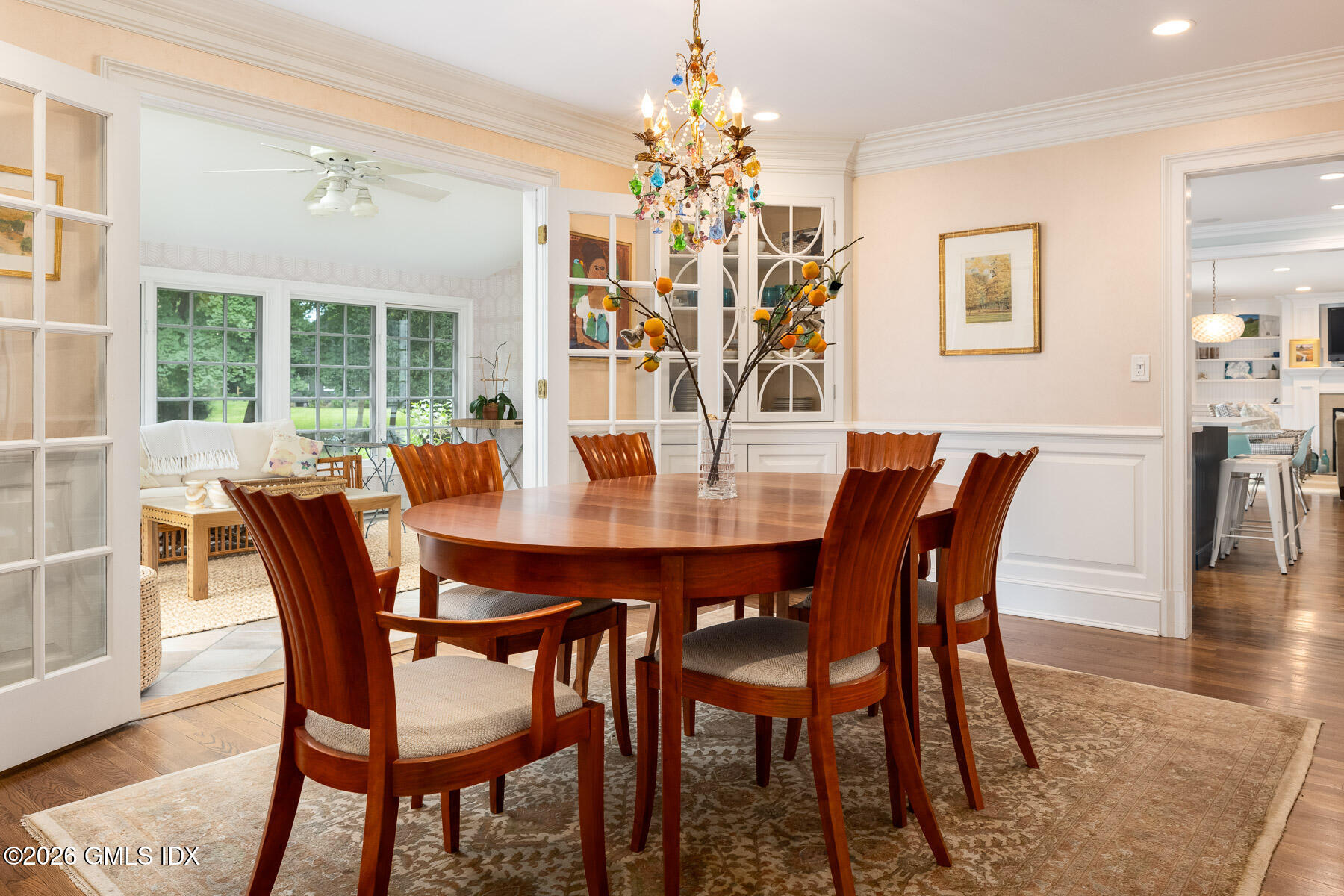 274 Riverside Avenue Riverside, CT 06878 - Photo 4 of 21 a view of a dining room with furniture window and wooden floor