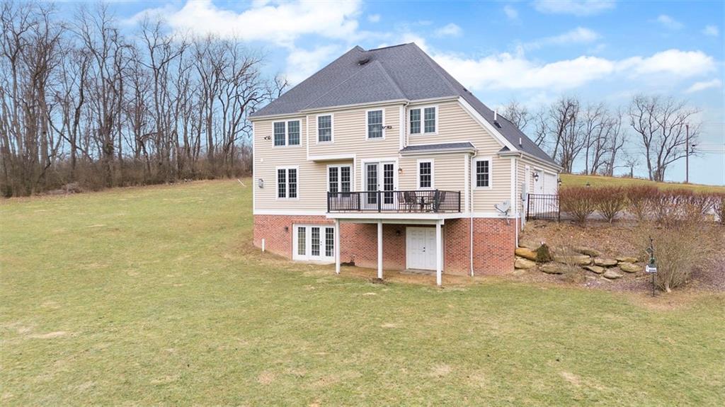 136 Hammond Road Mars, PA 16046 - Photo 36 of 48 a view of a house with backyard and trees