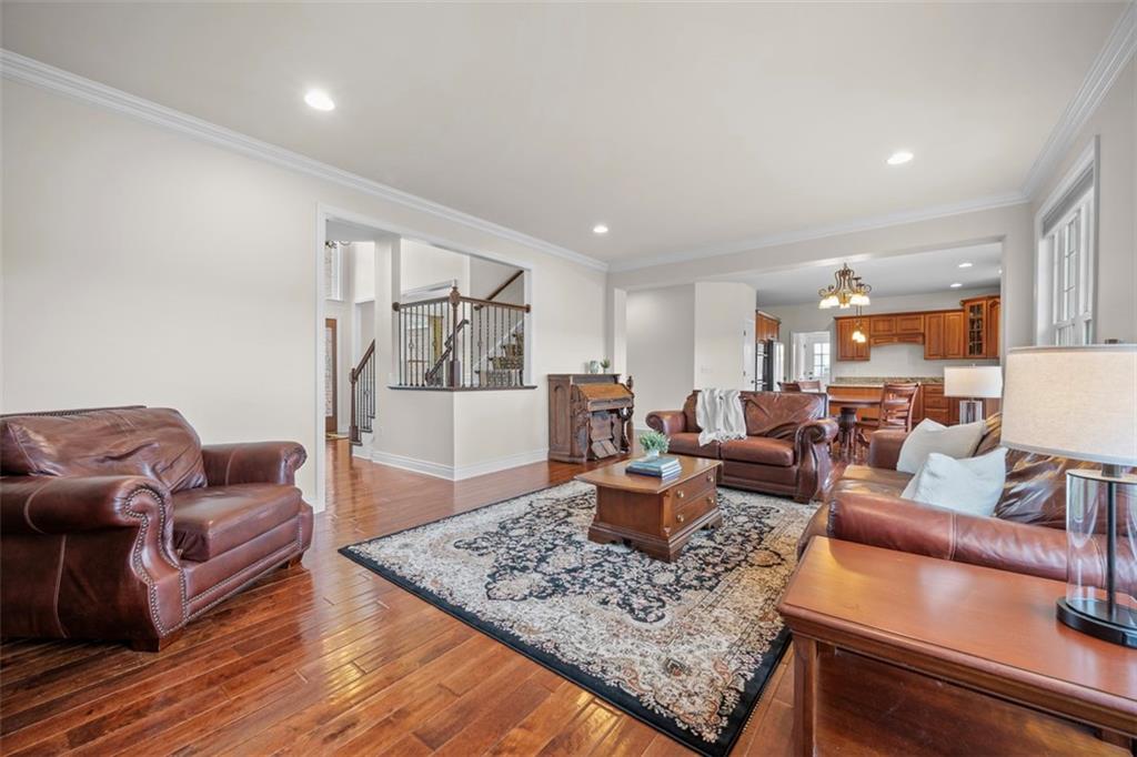 136 Hammond Road Mars, PA 16046 - Photo 10 of 48 a living room with furniture rug and wooden floor