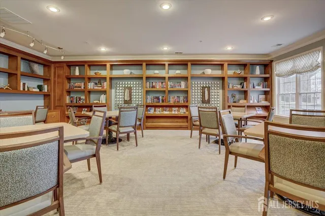 a view of a livingroom with furniture