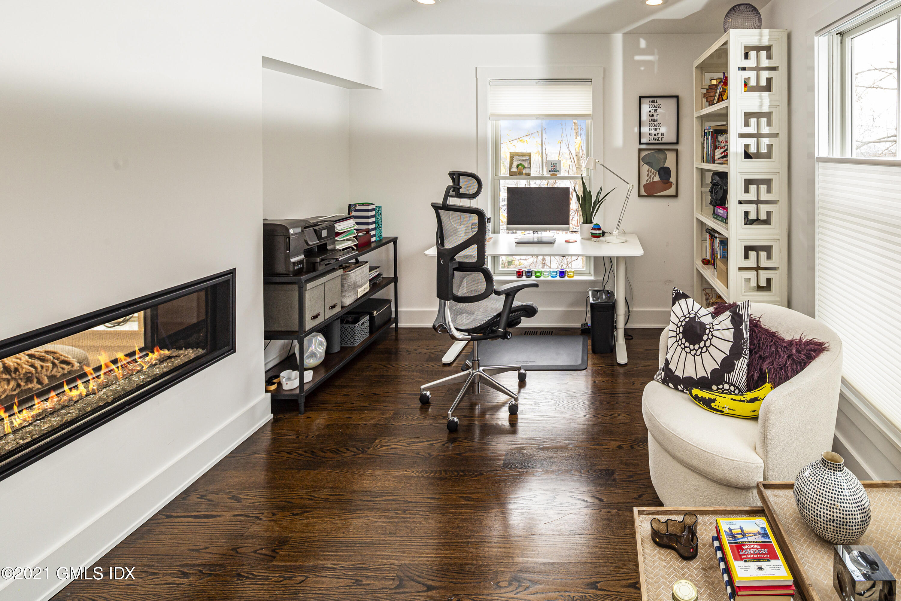 19 Ritch Avenue Greenwich, CT 06830 - Photo 12 of 29 a living room with furniture and a flat screen tv