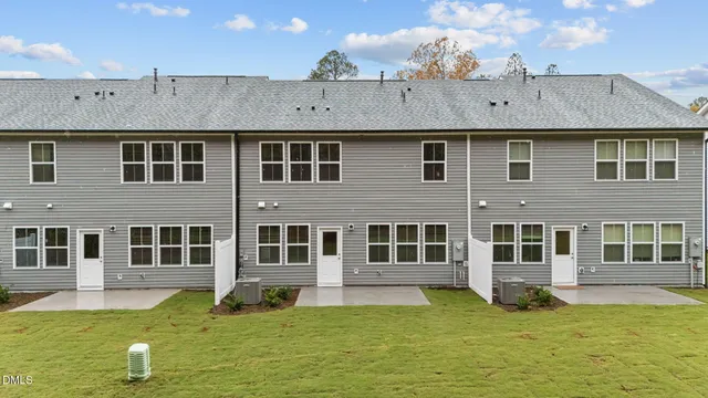 a view of wooden door