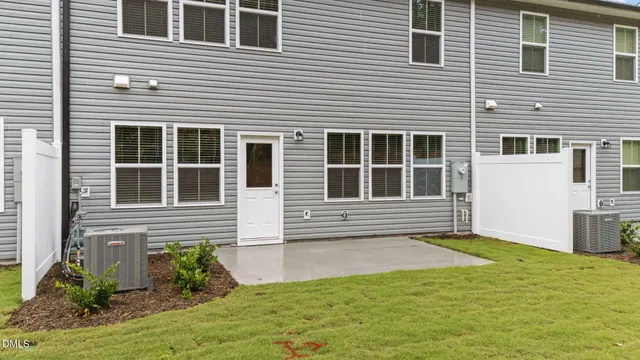 a bathroom with a sink and a yard