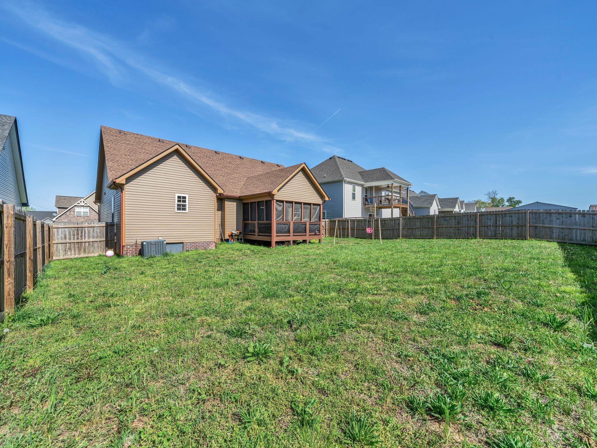 1084 Harrison Way Clarksville, TN 37042 - Photo 28 of 31 a view of a house with a big yard