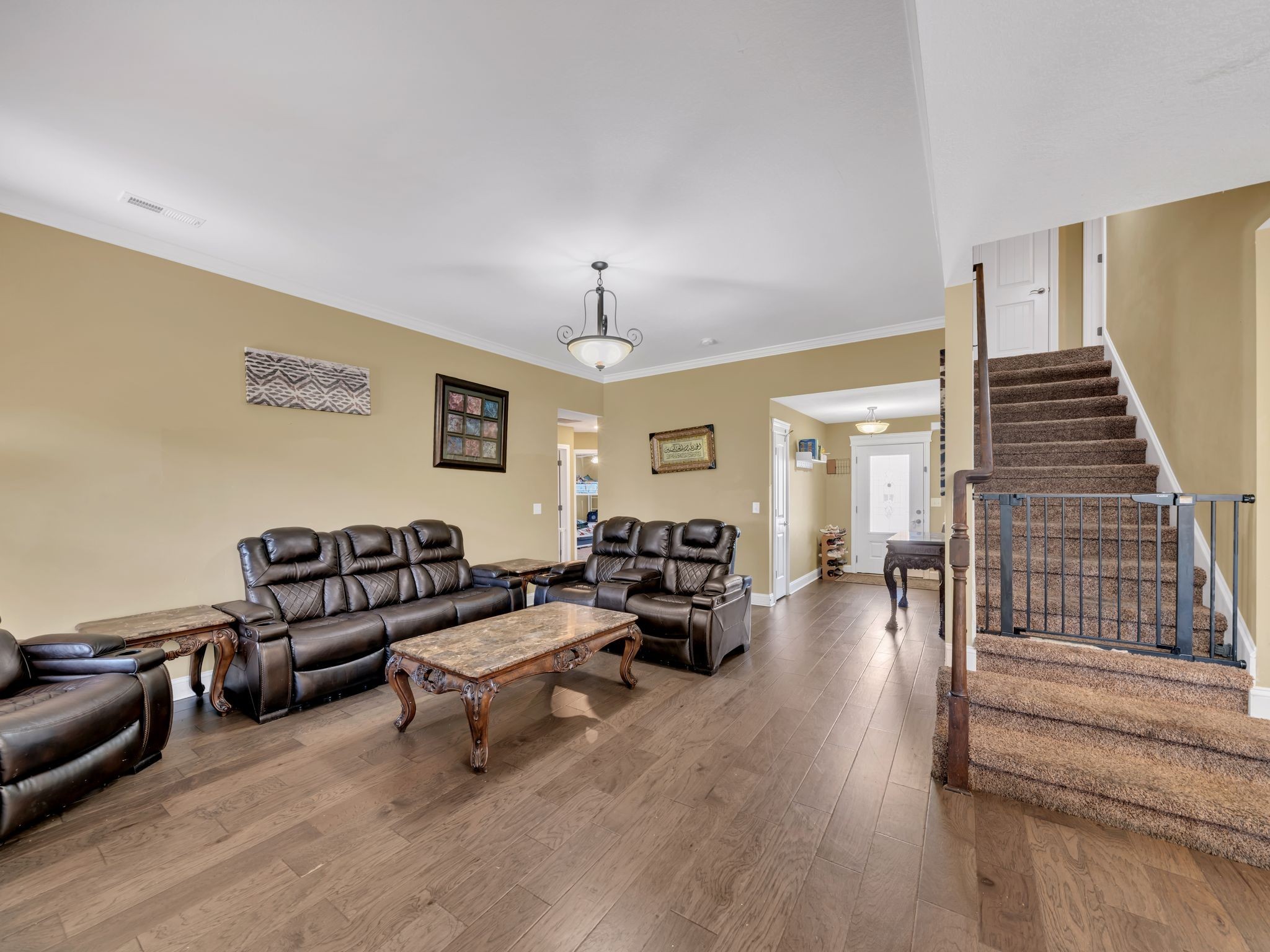 1084 Harrison Way Clarksville, TN 37042 - Photo 5 of 31 a living room with furniture and wooden floor