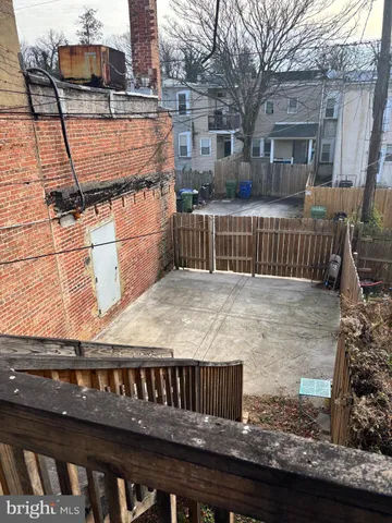 a view of a roof deck