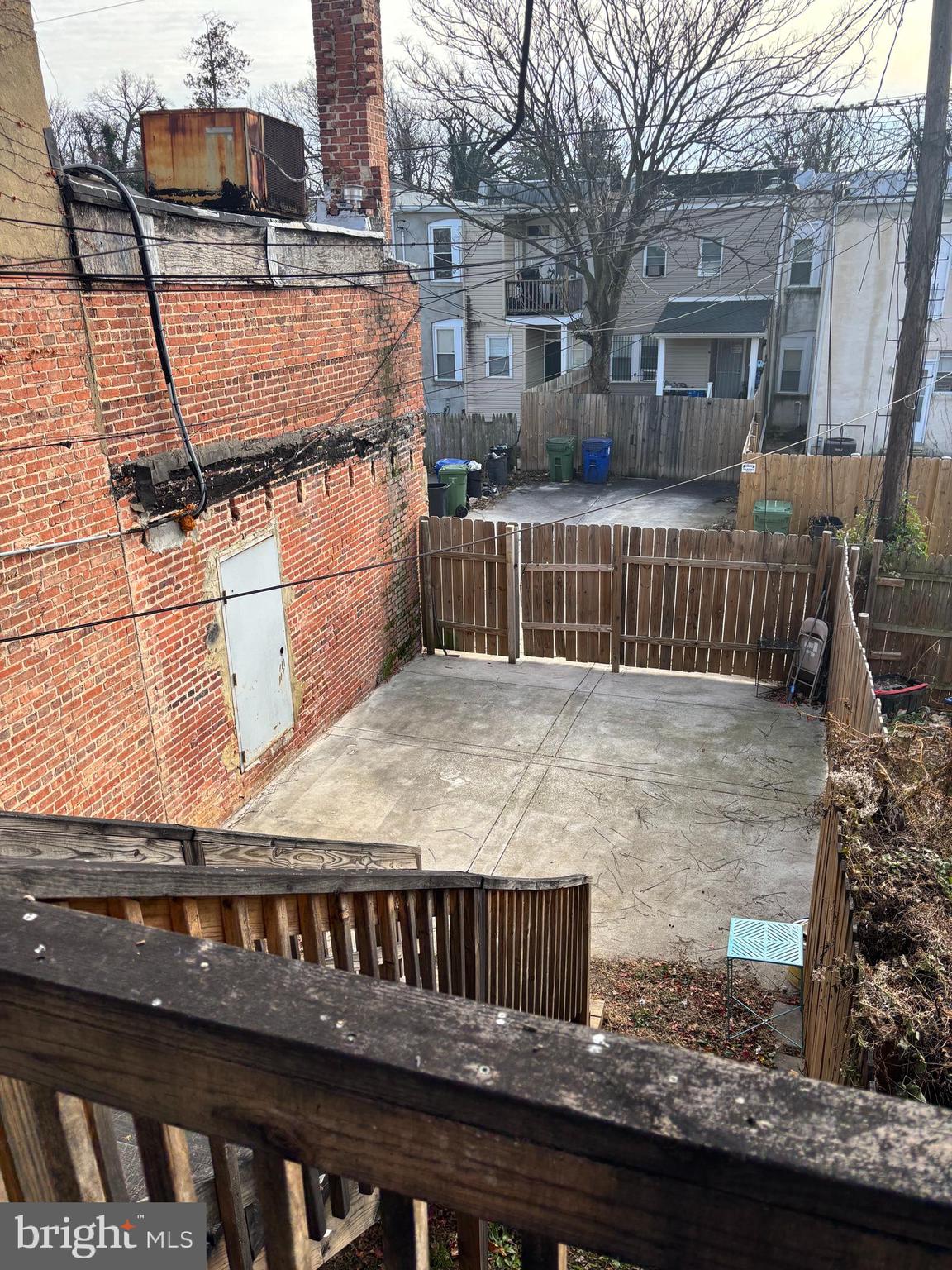 4103 Norfolk Avenue Baltimore, MD 21216 - Photo 3 of 3 Huge Backyard