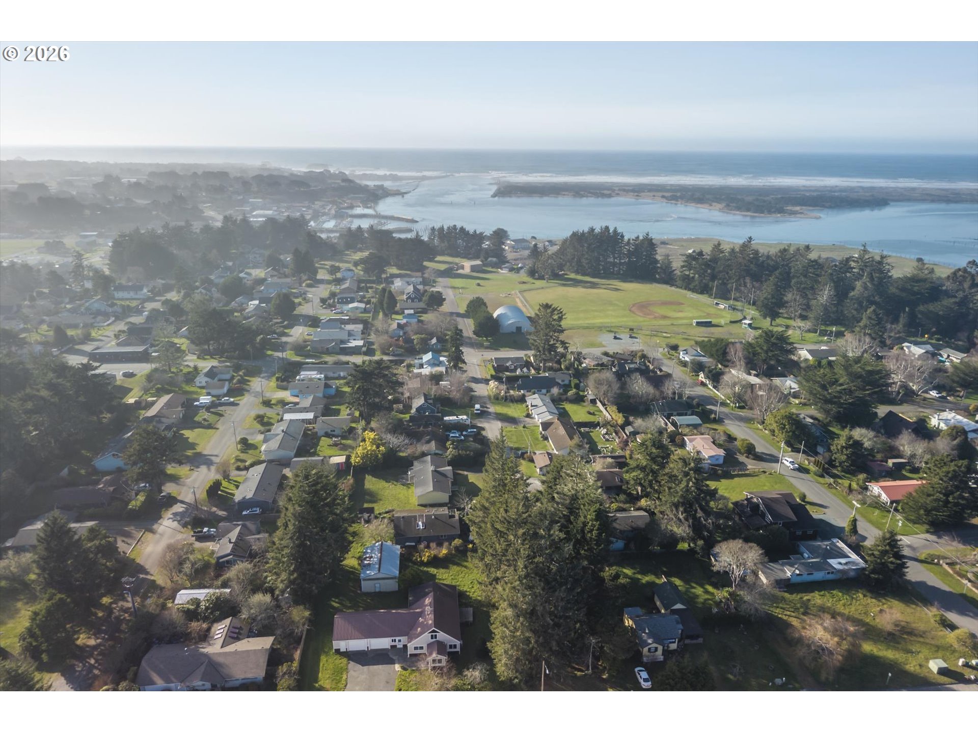 950 1st Street Northeast Bandon, OR 97411 - Photo 41 of 45 a view of city and mountain