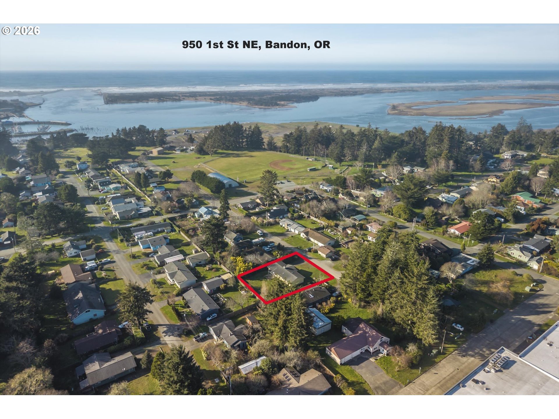 950 1st Street Northeast Bandon, OR 97411 - Photo 44 of 45 a view of city and ocean