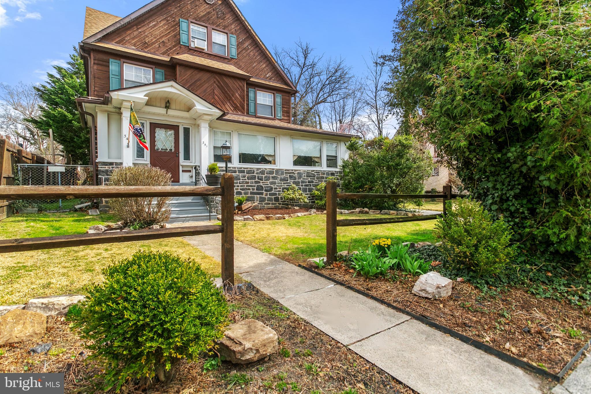 341 Owen Avenue Lansdowne, PA 19050 - Photo 1 of 58 a front view of a house with swimming pool