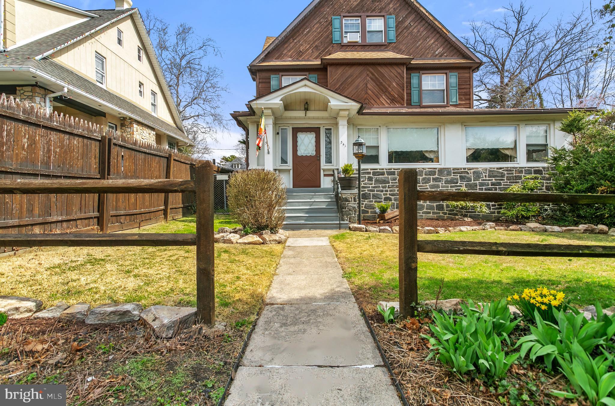 341 Owen Avenue Lansdowne, PA 19050 - Photo 2 of 58 a front view of a house with swimming pool