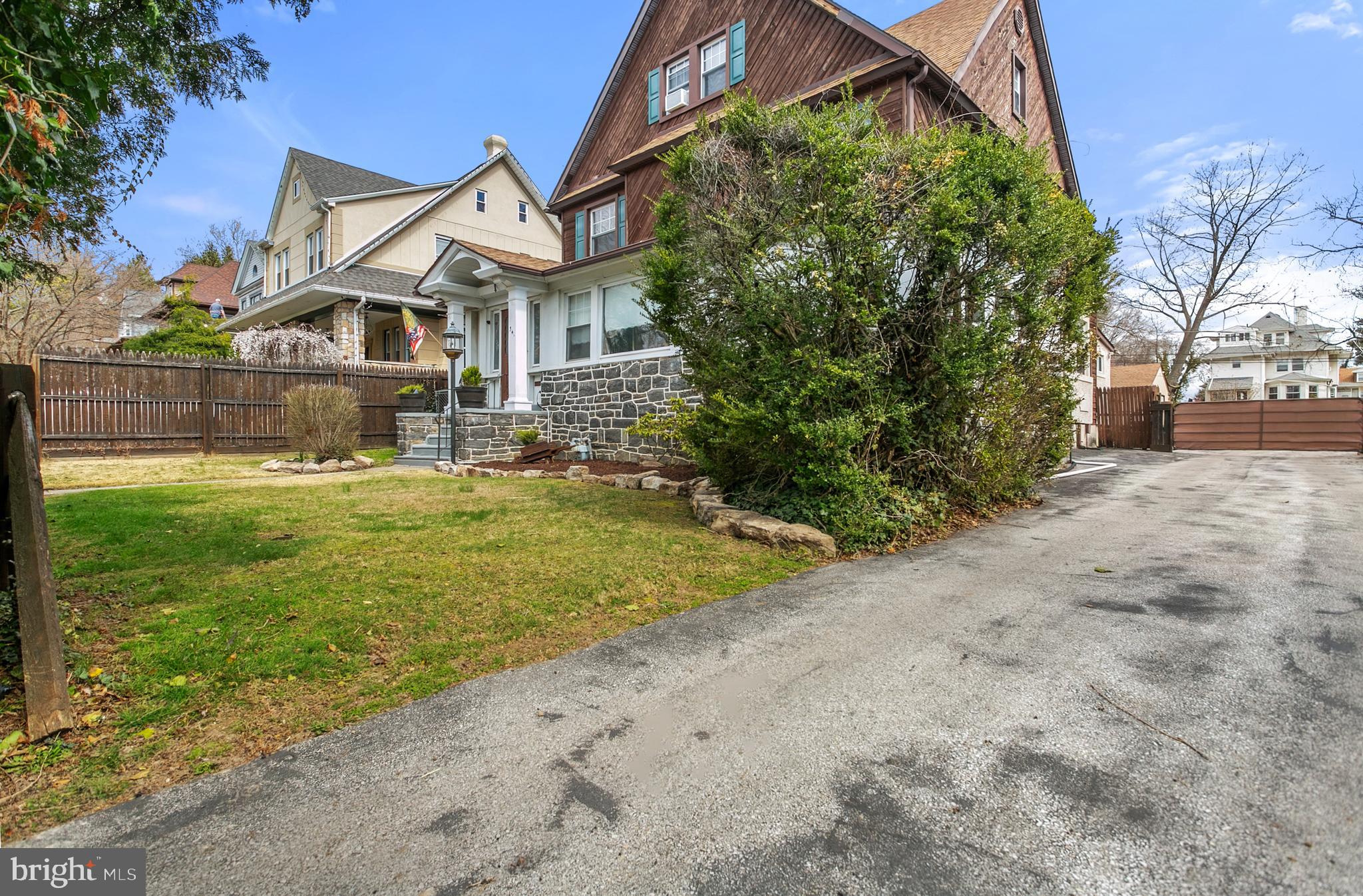 341 Owen Avenue Lansdowne, PA 19050 - Photo 3 of 58 a front view of a house with yard and green space