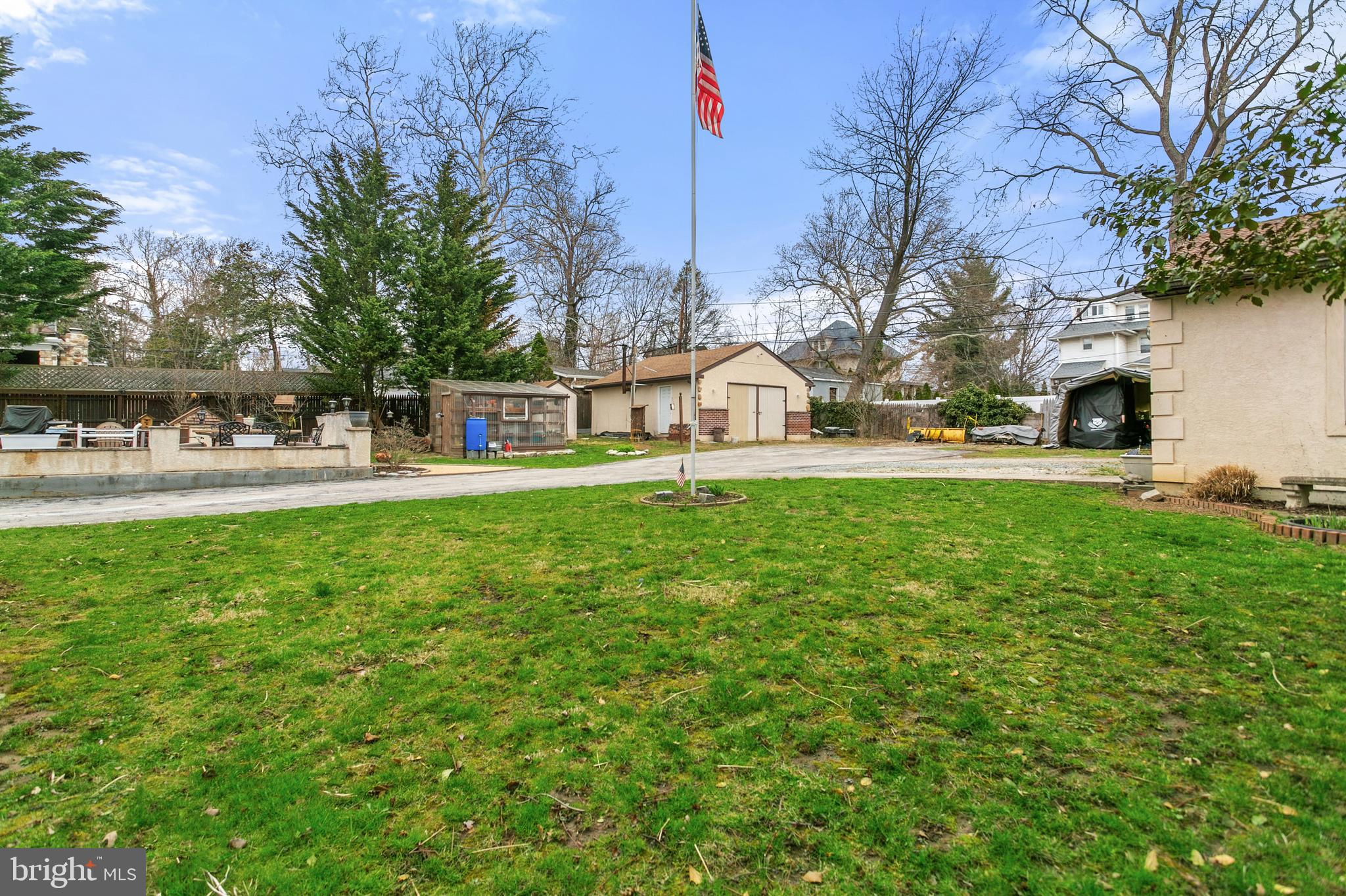 341 Owen Avenue Lansdowne, PA 19050 - Photo 42 of 58 a view of a house with a big yard and fountain