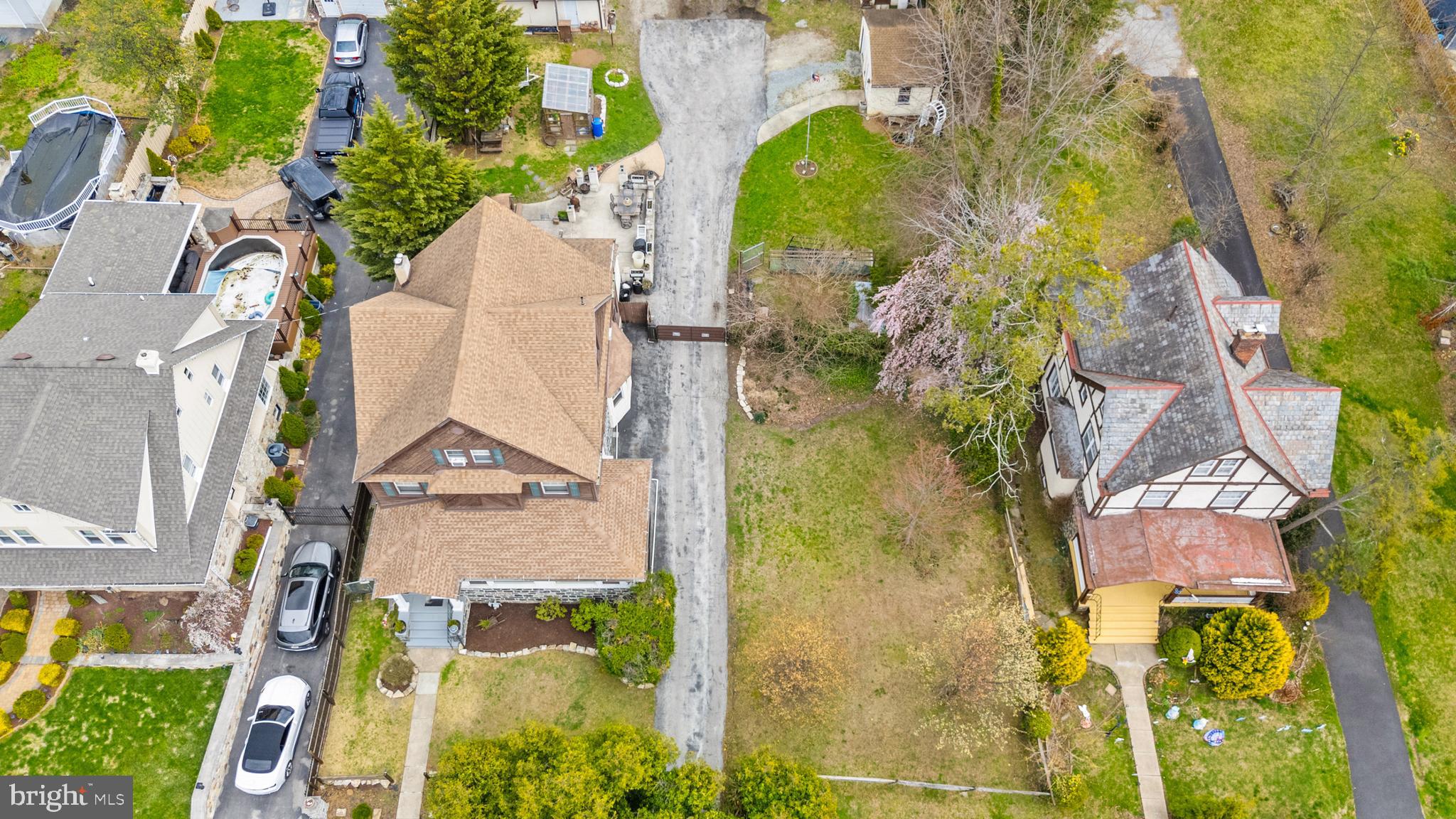 341 Owen Avenue Lansdowne, PA 19050 - Photo 52 of 58 aerial view of residential houses with outdoor space