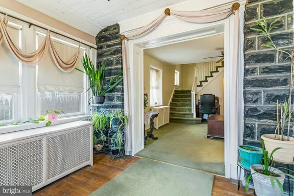 a room with musical instruments